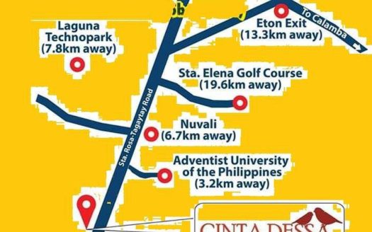 FOR SALE 2-STOREY HOUSE AND LOT IN CINTA DESSA SUBDIVISION